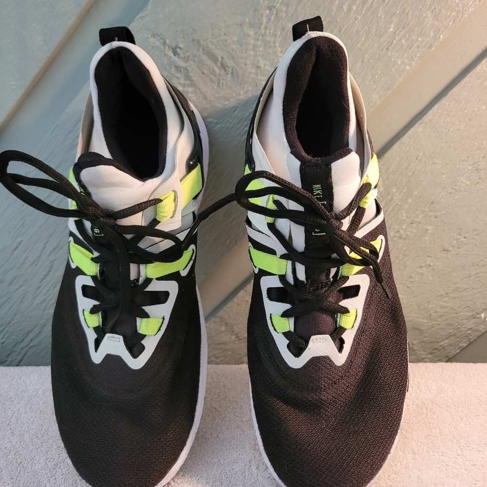 Nike Flexmethod Trainers Black/Volt Spruce Aura Men 9.5